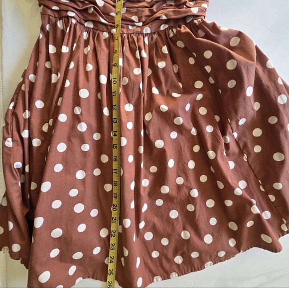 Abercrombie & Fitch Puff Sleeve Mini Day Dress - Picture 6 of 7